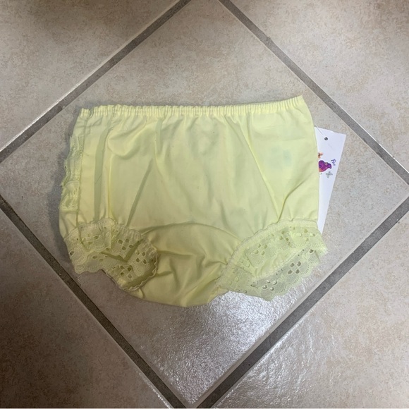 Eyelet Ruffled Diaper Cover Panty Easter Pageant Bloomers Pr of your choice NWT - Picture 3 of 5